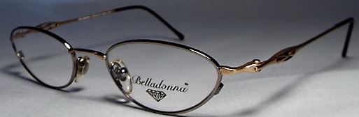 Belladonna 040 frames in silver and gold.